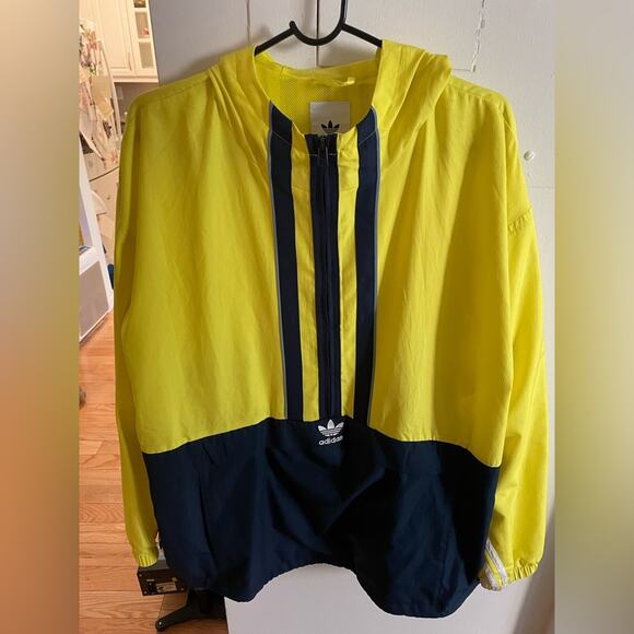 Retro Adidas half zip pullover windbreaker - Picture 1 of 3